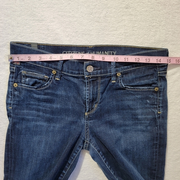 Citizens Of Humanity Jeans Women 27 Ava Low Waist Straight Leg Stretch Denim - Picture 15 of 16